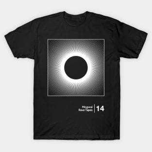 Rave Tapes - Minimal Style Graphic Artwork T-Shirt